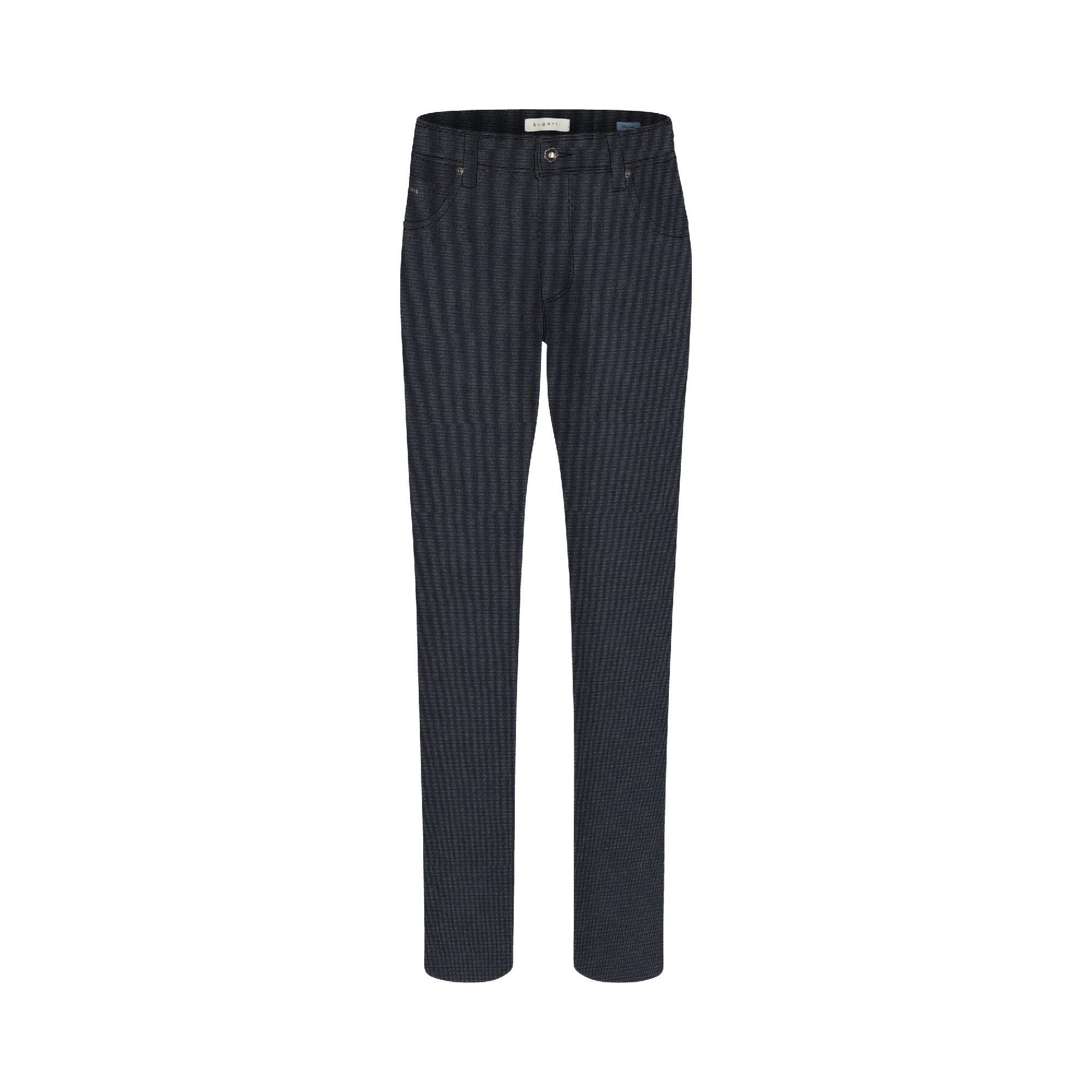 5-Pocket-Hose mit weichem Griff in blau