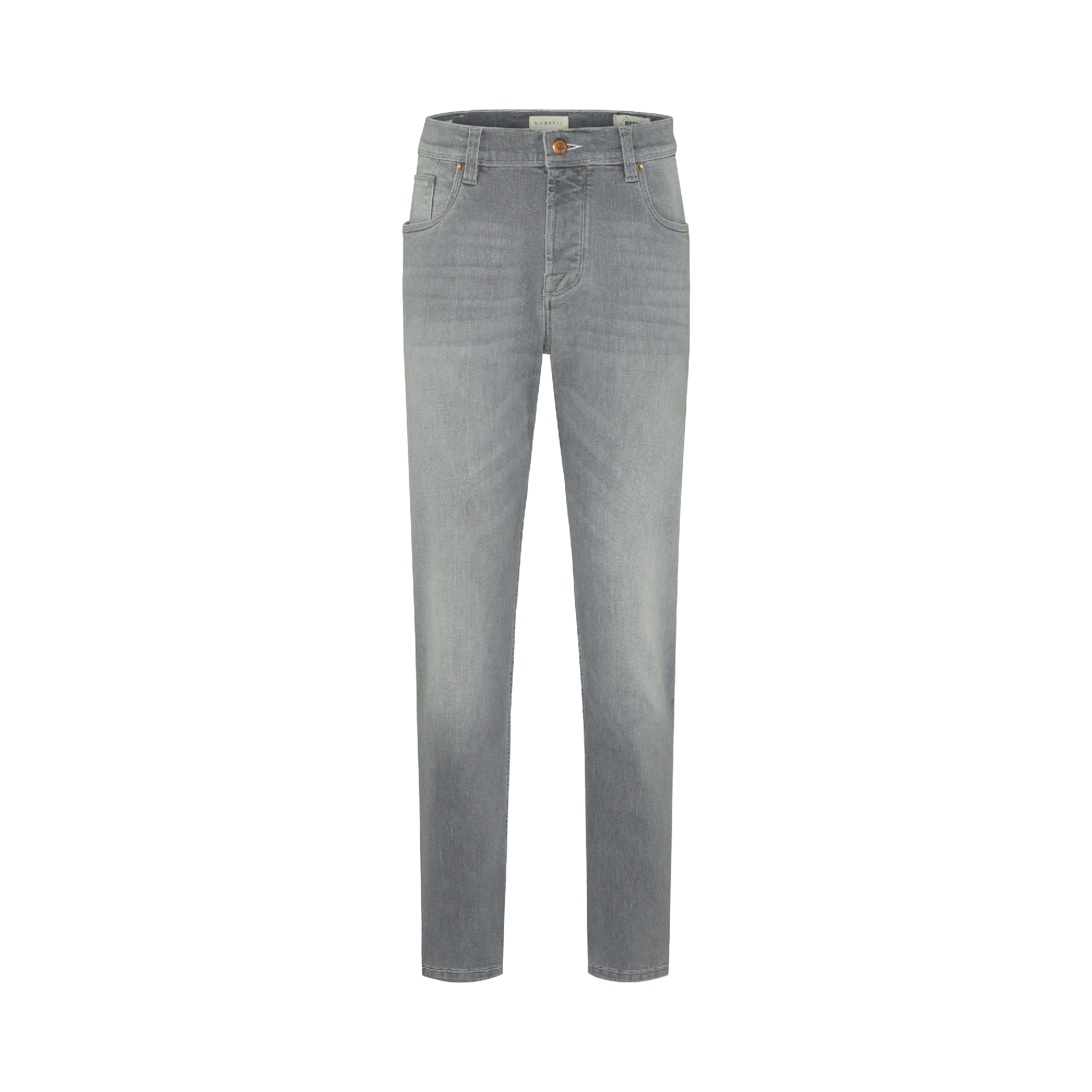 Jeans aus elastischer Baumwolle in grau