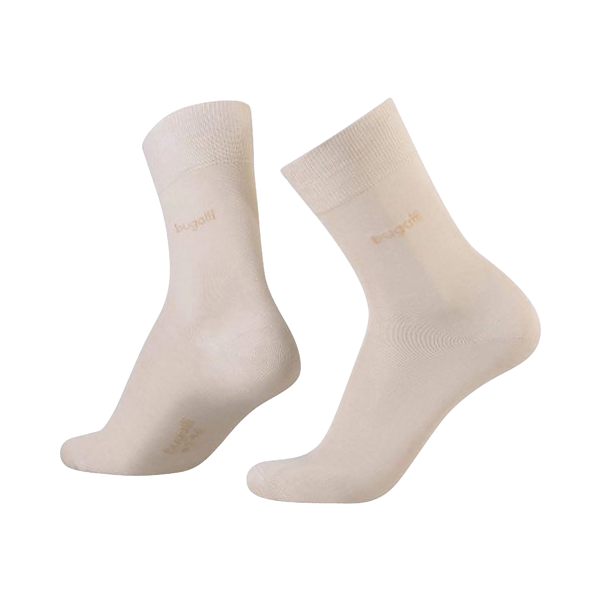 2er Pack Socken aus hochwertiger Baumwolle in beige