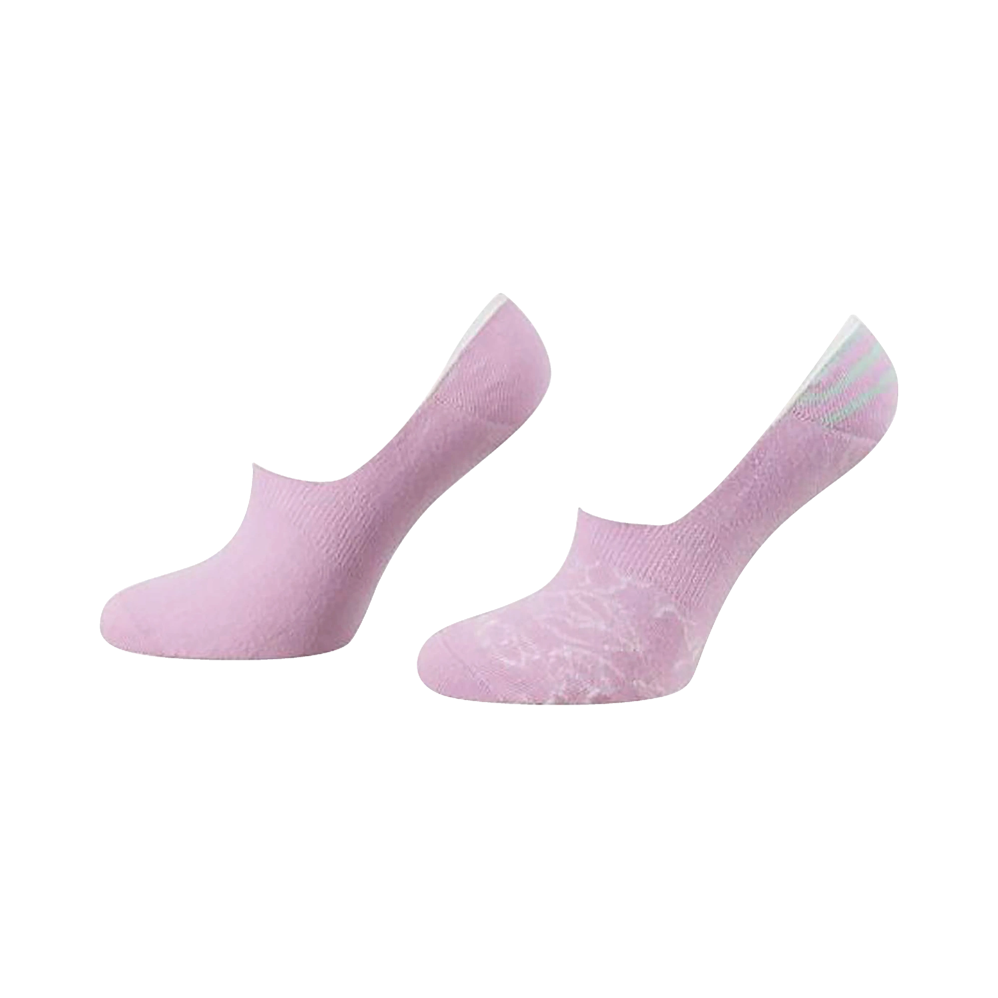 Damen-Socken mit floralem Muster in flieder