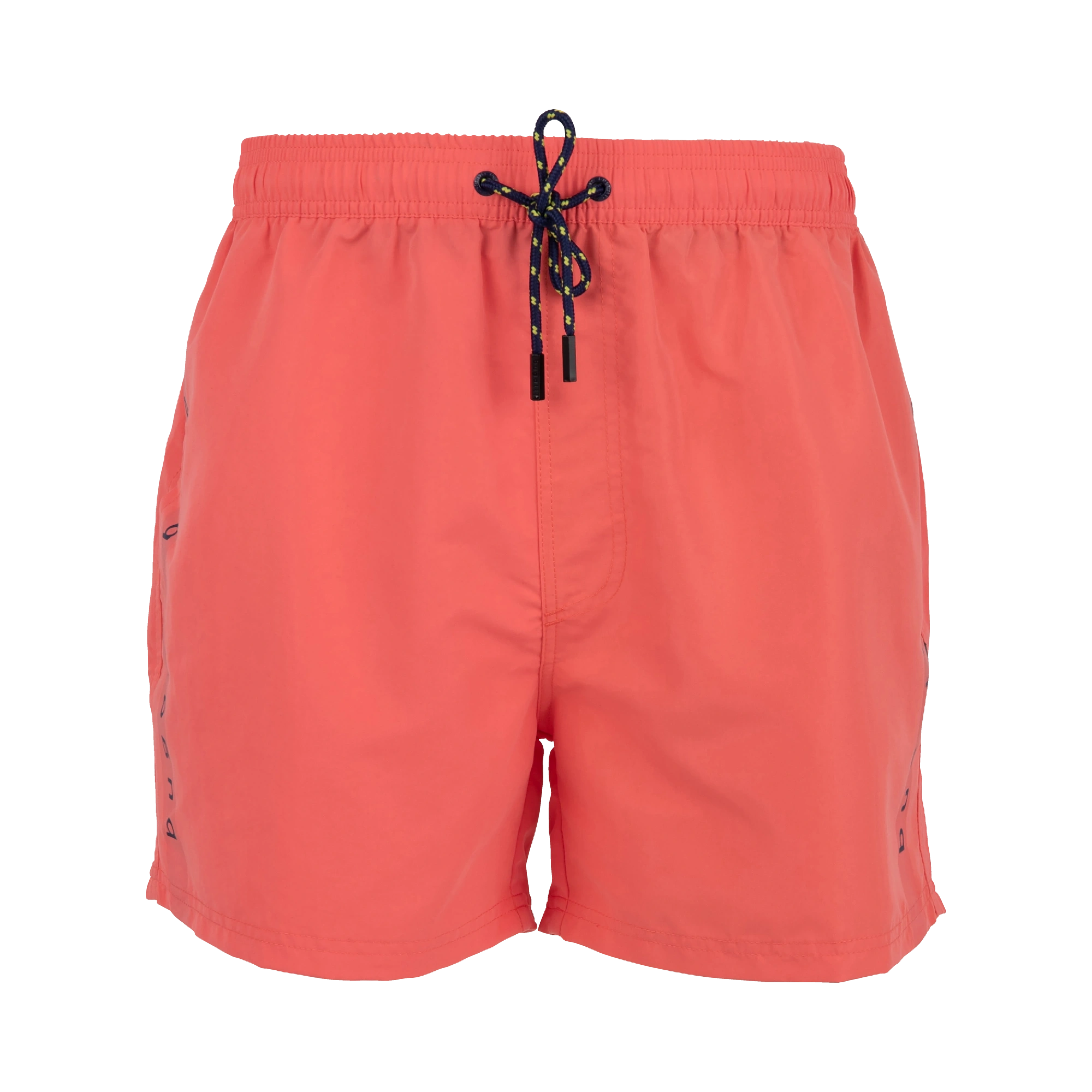 Badehose mit beidseitigem Schriftzug in rose