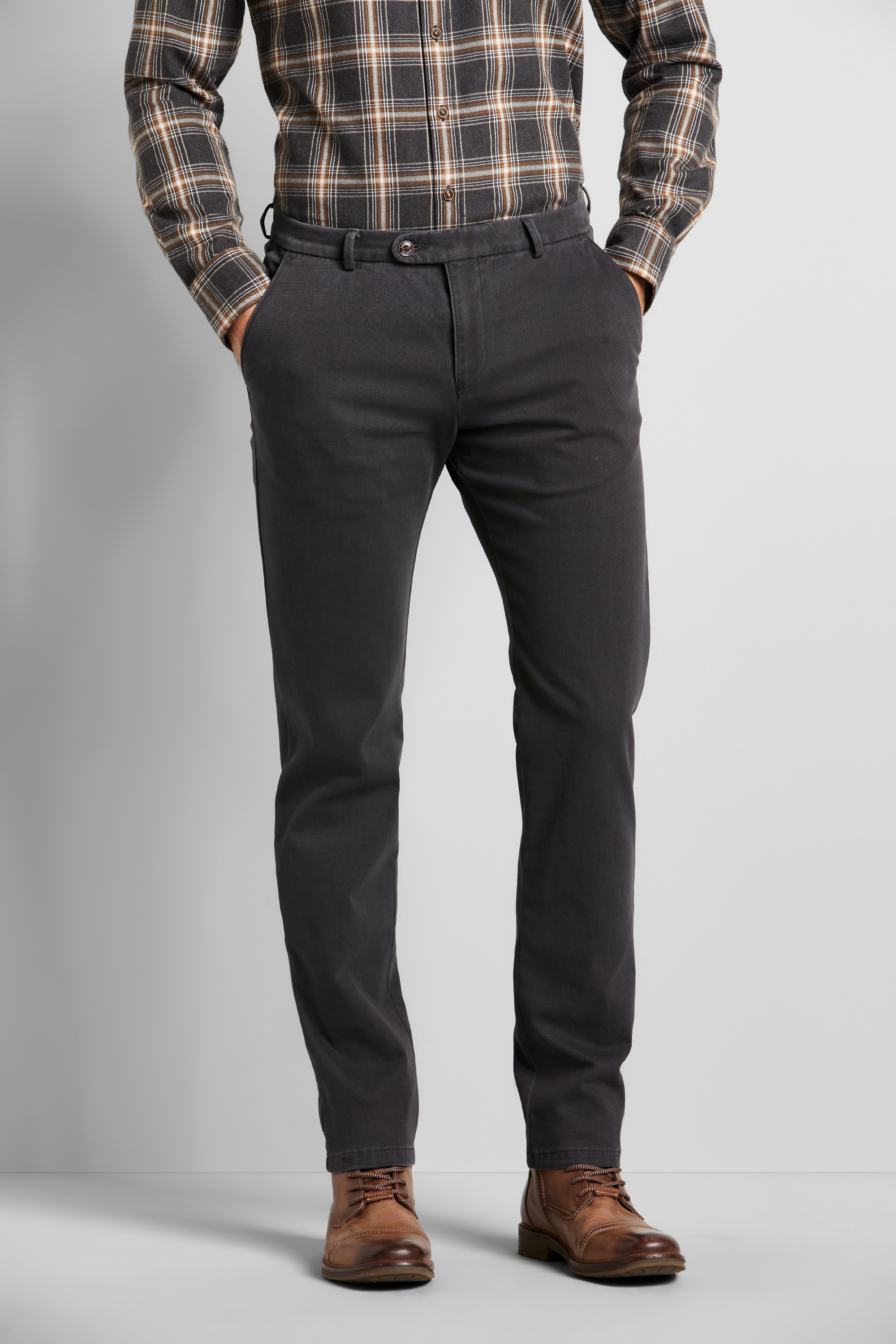 bugatti FLEXCITY - Trousers - schwarz/black - Zalando.de