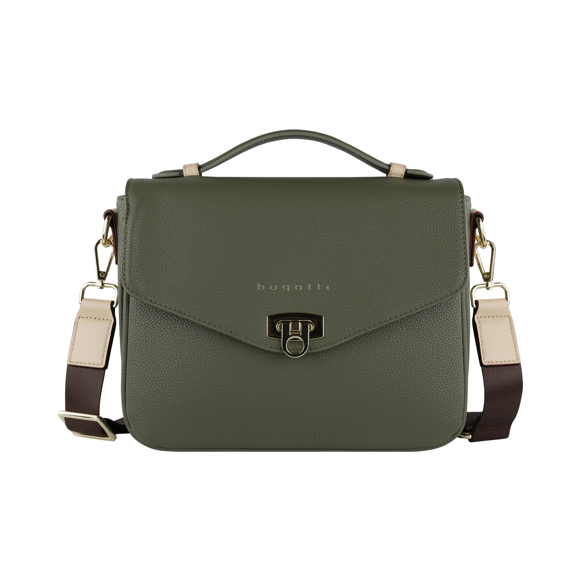 Classic Bag mit abnehmbaren Schulterriemen in oliv