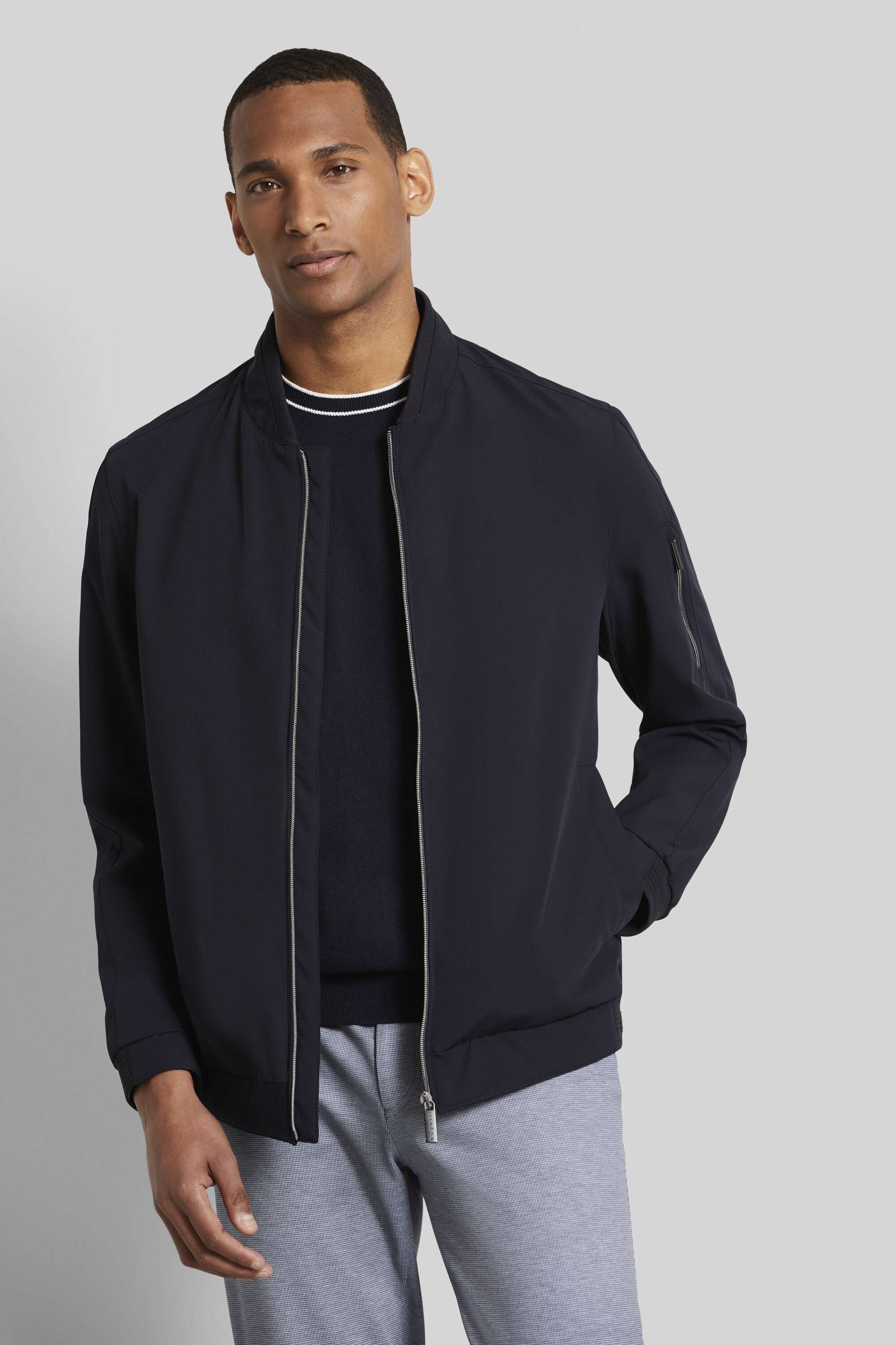 Blouson mit Stretchfunktion in marine