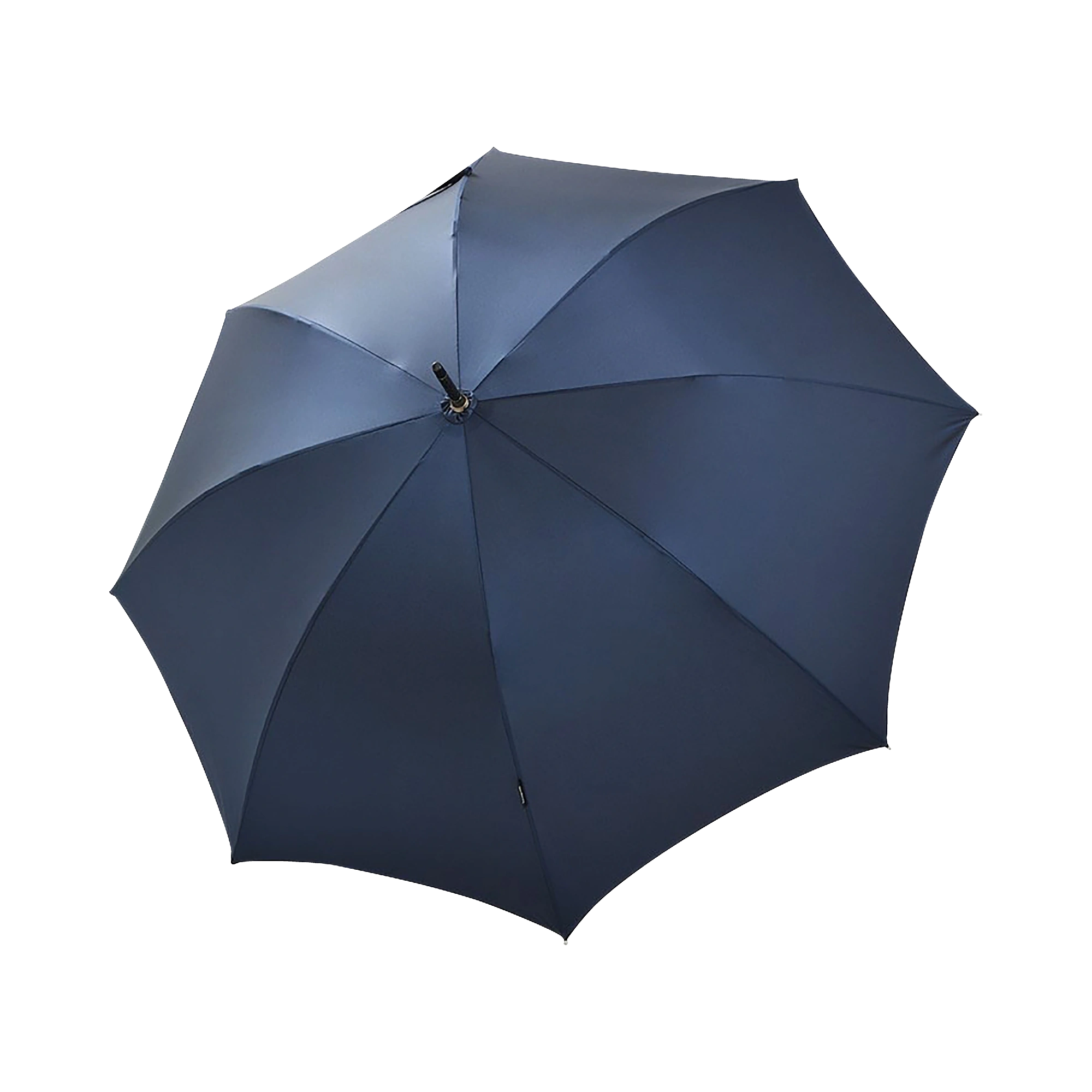 Regenschirm mit Fieberglas-Schienen in blau