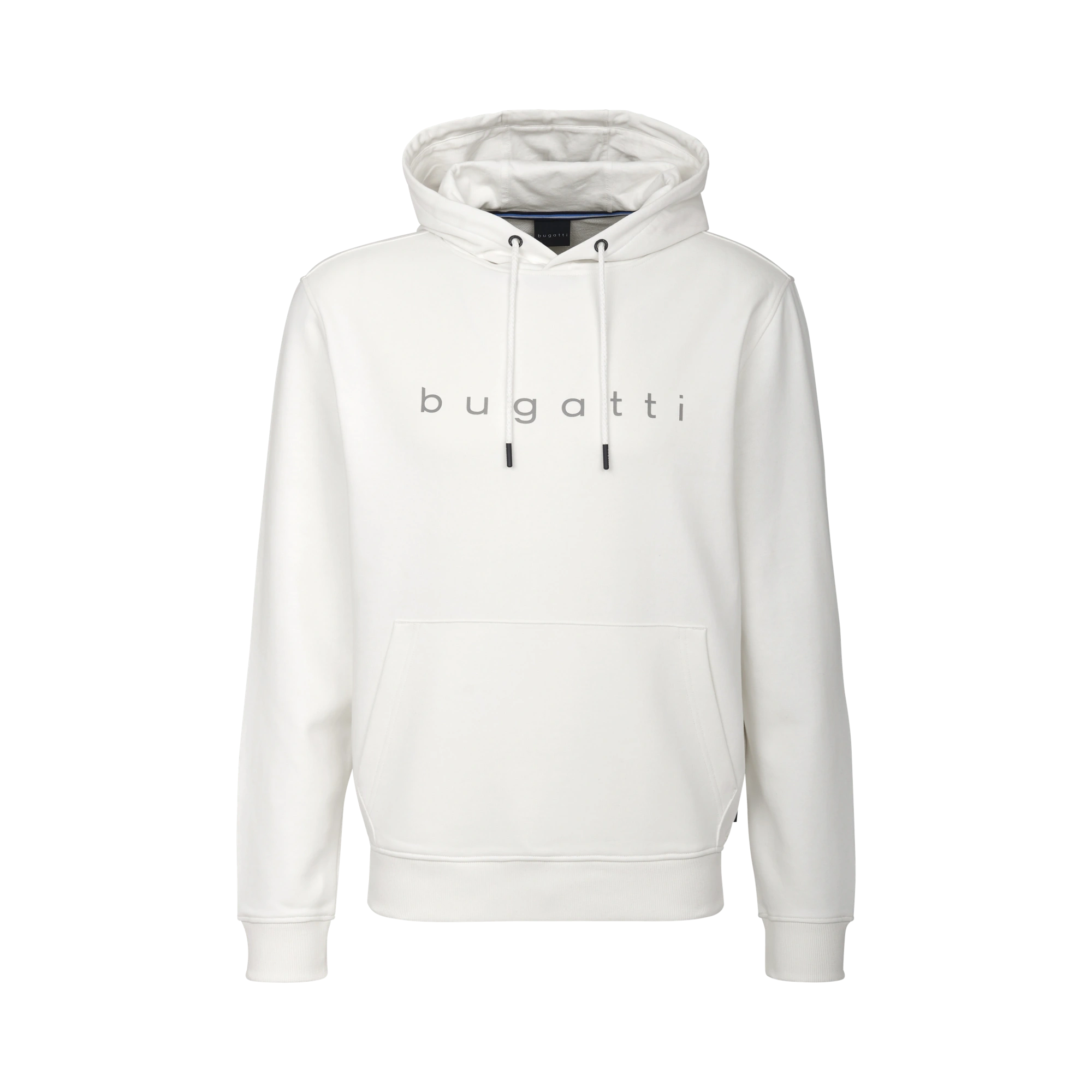 Kapuzenpullover mit bugatti-Print in ecru