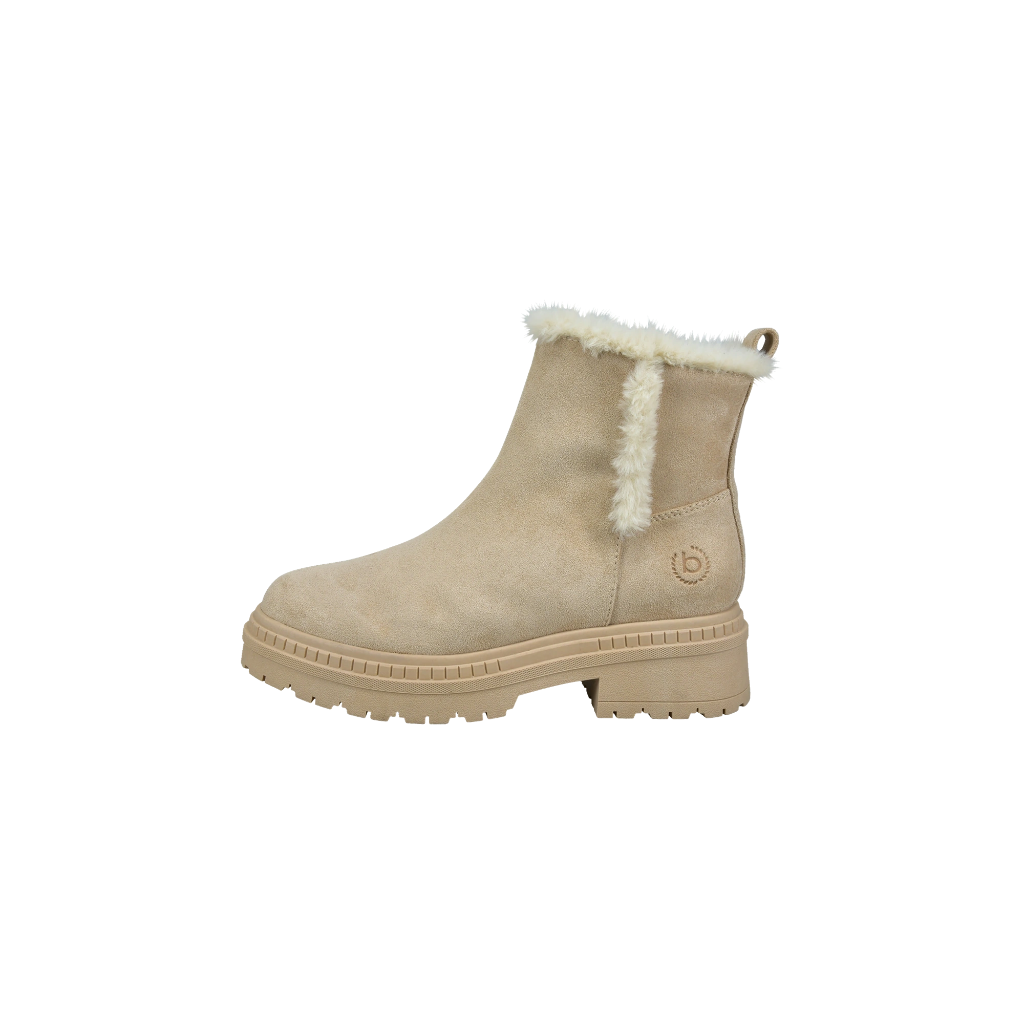 Stiefel mit warmer Fütterung in beige