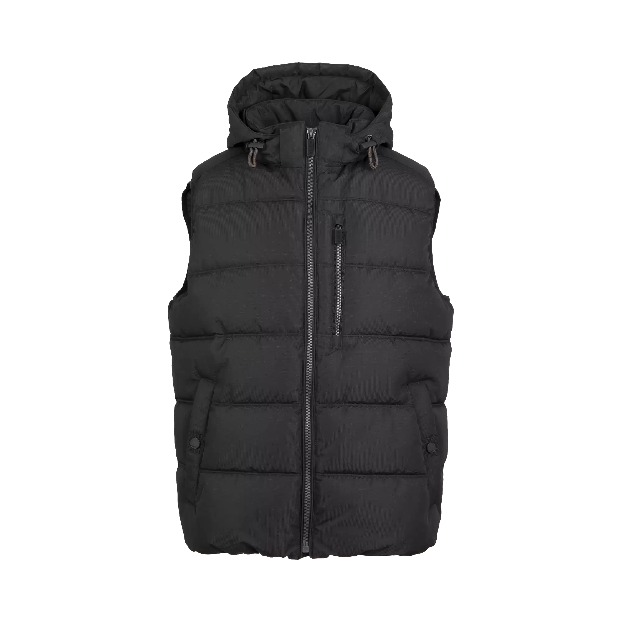 Quilted vest store with hood