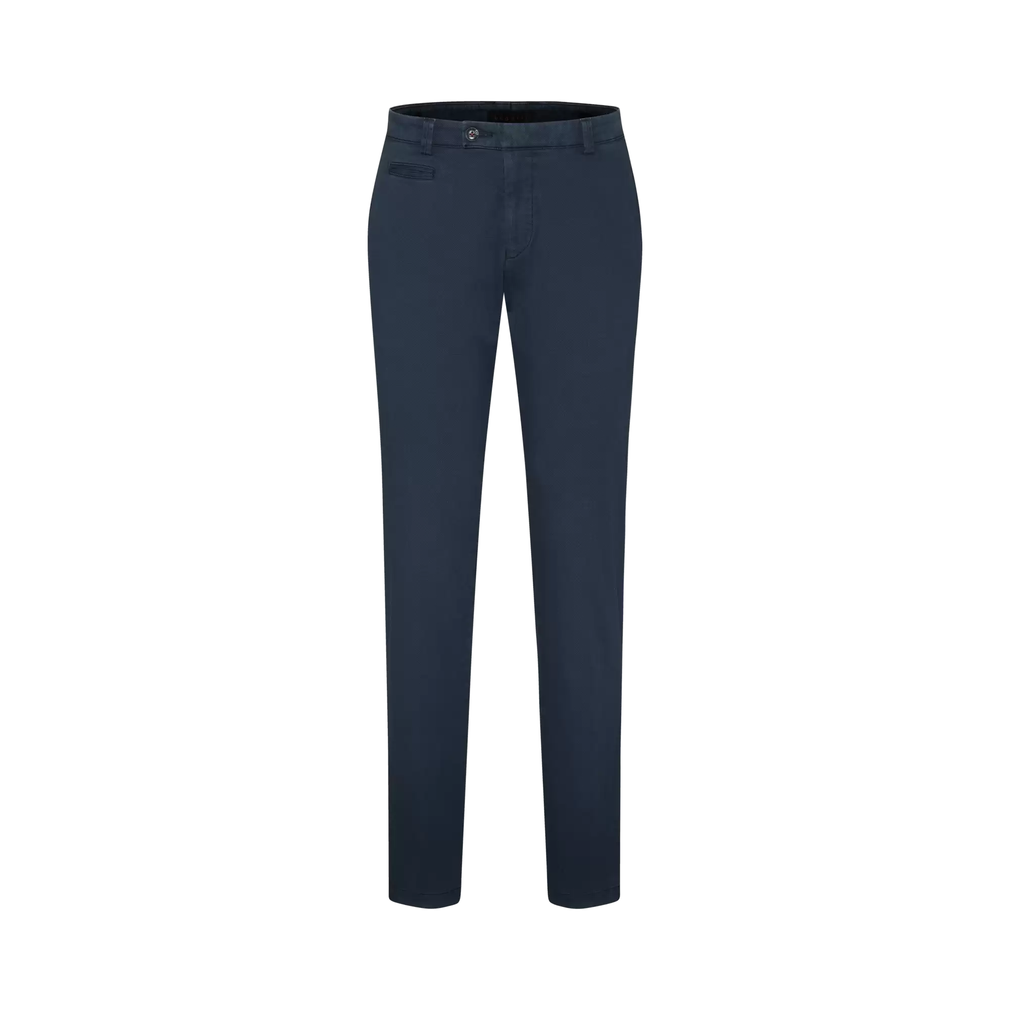 Chinos With elastane in navy - View: Bust front