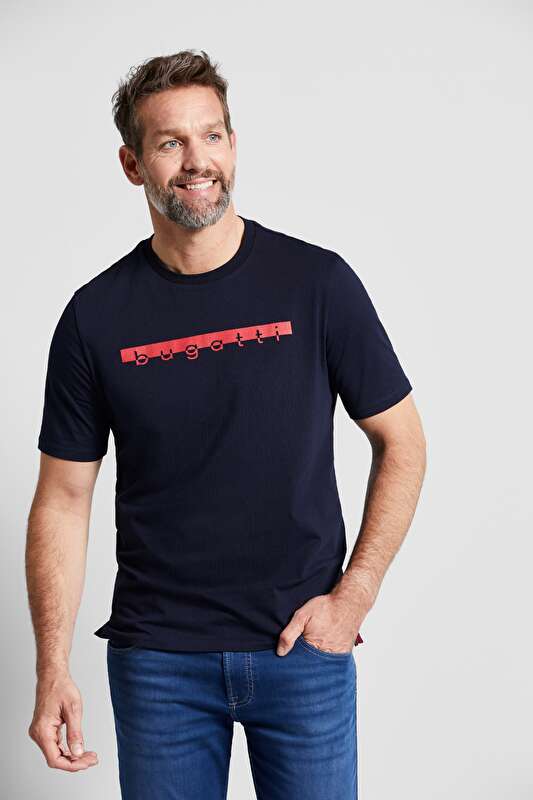 Menswear T-Shirts Polos bugatti - and T-Shirts